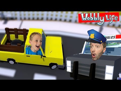 Father & Son STEAL A CAR?! / Video Game Time