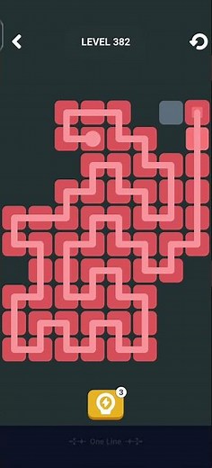 Block Blast One Line Level 382 Solution & Walkthrough | Puzzle Game (Android & iOS Shorts)