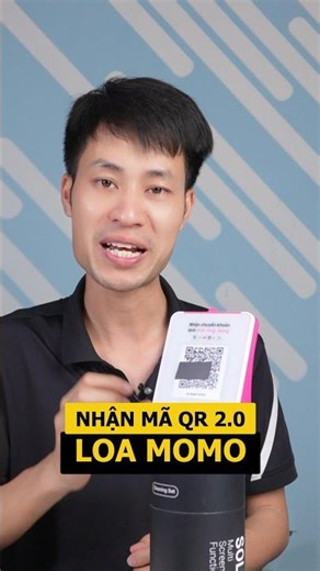 Free ring with Momo speaker QR code 2.0 #quangvn #momo
