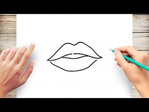 How to Draw Lips Step by Step