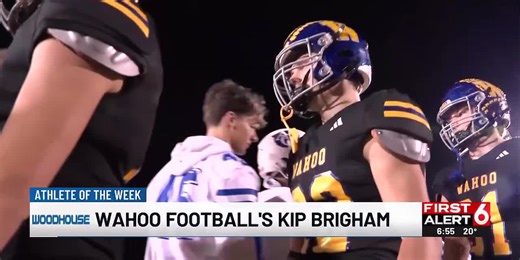 Athlete of the Week: Wahoo football's Kip Brigham