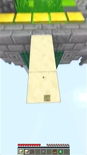 Minecraft Godbridge | Full Gb with a 3 block extension | #minecraft #bridging #clip