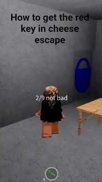 how to get the red key in cheese escape #cheesesscape.#roblox #fyp #cheeseee