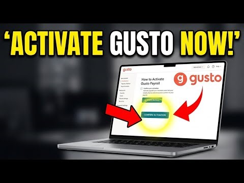 How to Activate Gusto Payroll - Easy Tutorial