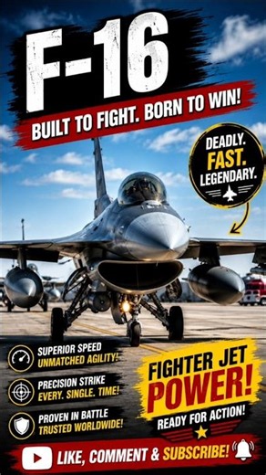 Inside The Power of F-16 Fighter Jet Take Off 🔥#F16 #F16Viper #FighterJet #USAF #Military #shorts