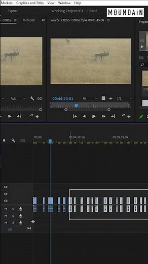 Remove or Delete gaps on timeline in Adobe Premiere Pro #videoeditingtips #adobepremierepro