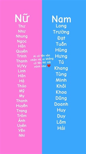 ai có tên vào nhận liền nha ❤️