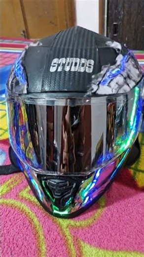 robo helmet #music #shorts #youtubeshorts #ai #effect #studds #tutorialfilter #science