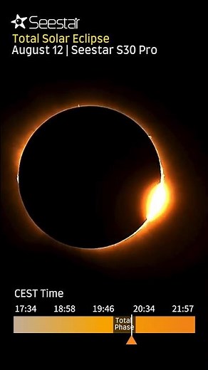 2026 Total Solar Eclipse — see what the Seestar S30 Pro captured!