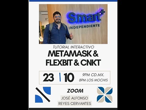 How to create a Metamask, Flexbit, cnkt, and cnkt+ wallet - José Reyes