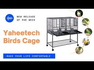 Yaheetech 41.5 Inches W Breeding Birdcage w/ Stand #birdcage