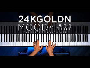 24kGoldn ft. iann dior - Mood (Piano Cover)