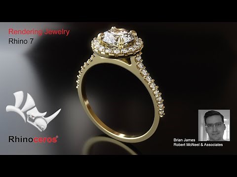 Rendering Jewelry in Rhino 7
