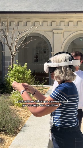 🎧☀️ Découvrez Ludéum au Couvent des Jacobins. Une expérience originale à tester pour redécouvrir le patrimoine autrement ! #rennes #bretagne #patrimoine #sortirarennes #thingstodo
