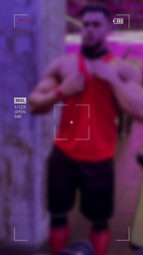 Muscular Fitness Showcase in a Unique Gym Setting