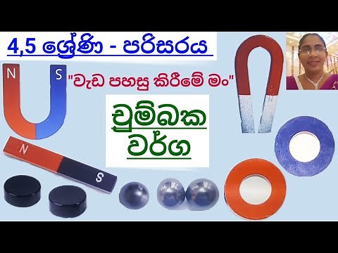 Types of magnets |චුම්බක වර්ග