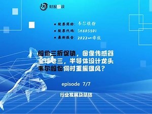 韦尔股份07-行业发展及总结 #半导体 #芯片 #图新传感器 #cmos传感器 #自主可控 #芯片设计