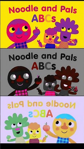 Super Simple Songs Noodle and Pals ABCs Intro Sponsored By Klasky Csupo 2001 Effects #shortsfeed