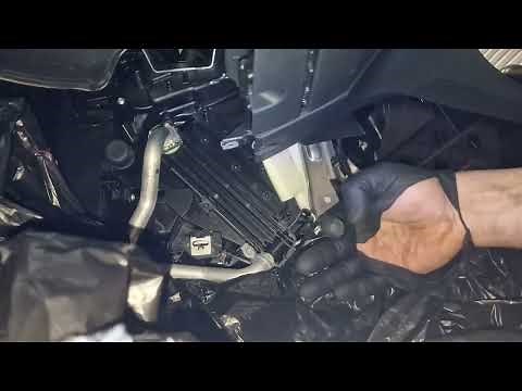 Seat leon heater matrix replacement