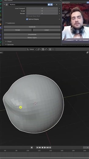 Pt 3 Multiresolution Modifier in Blender