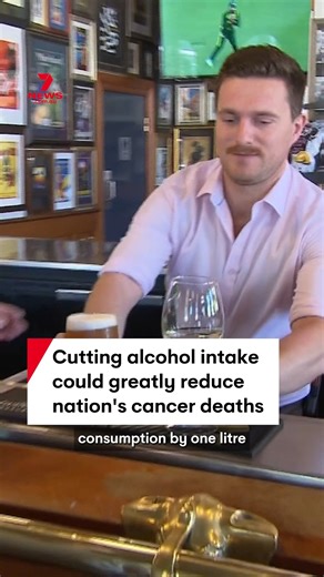 Reducing annual alcohol consumption in Australia by one litre per person could prevent thousands of cancer deaths, according to research from La Trobe University. #drink #drinking #alcohol #health #cancer | 7NEWS Australia