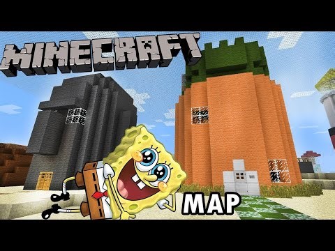 Making bikini bottom in minecraft