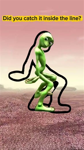 “Did the Alien land on the line?” #aliendance #coffindance #funny