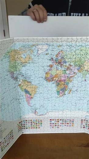 World Jigsaw Puzzle Map Challenge #world #map #puzzle