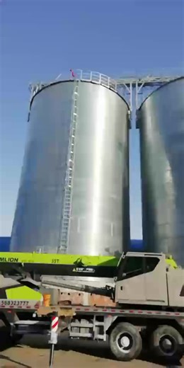 Farm Used Storage Corn Rice Grain Steel Silo for Sale Maize Seed Wheat Storage Silo System Price Cost