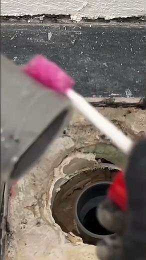 A plumber shows how to replace a shower drain after a leak