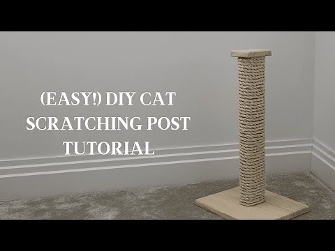 How To Make a (Simple!) DIY Cat Scratcher