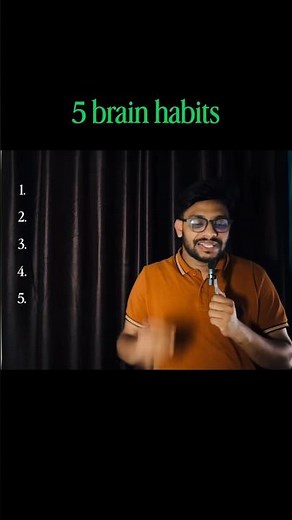 Want a Sharp Brain? Start These 5 Habits Today! #motivation