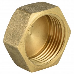 [Hot Item] 1/2" Brass Pipe Fittings Cap Thread with Bsp Thread