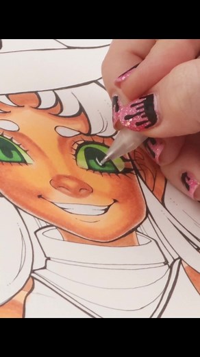 Drawing Starfire as a Witch Tutorial