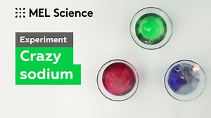 “Sodium and water” experiment
