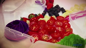 Sistema Salad Container for Lunch with Dressing Container