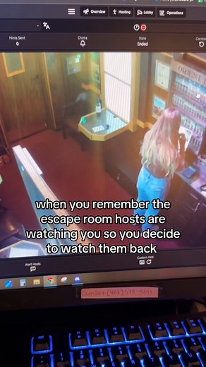 We’re always watching… 👀 ….and ready to give you clues! #Escapology #EscapeGames | Escapology Escape Rooms Jacksonville