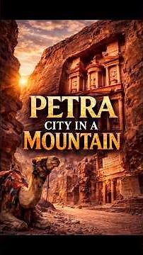 Petra: The Desert City Built Inside a Mountain | History