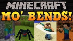 ANOTHER LEVEL OF MOVEMENT! The Mo' Bends Mod Showcase! Minecraft Blog