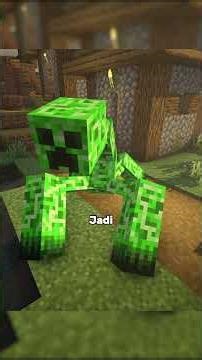 Menjadi Mutan Creeper Di Minecraft