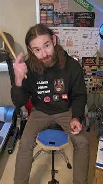 Tutorial series 24: Paradiddles rudiment, around kit and groove. #drums #paraddidles #drumtuition