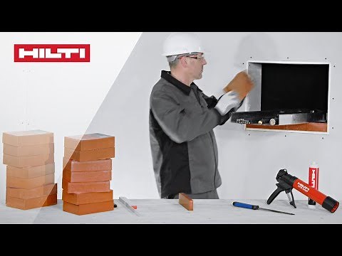 HOW TO install Hilti CFS-BL Firestop Blocks for cable tray penetration - ETA