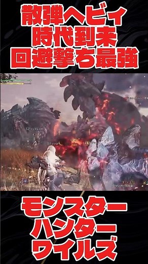 【散弾ヘビィの時代】回避撃ちで火力超強化！！現環境のヘビィは散弾が最強！！【#モンハンワイルズ】
