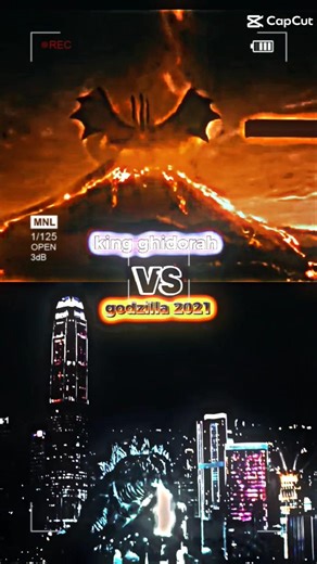 king ghidorah vs godzilla 2021 #godzilla