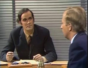 I get rather emotional about the telephones. From my 1968 special How to Irritiate People. | John Cleese