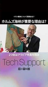 ホルムズ海峡はなぜ重要？ハーバード大学教授に質問。 #TechSupport