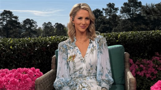 ESPN star Laura Rutledge called 'Masters Queen' as she turns heads at Augusta