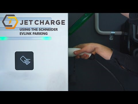 Using the Schneider EVLink Parking | JET Charge