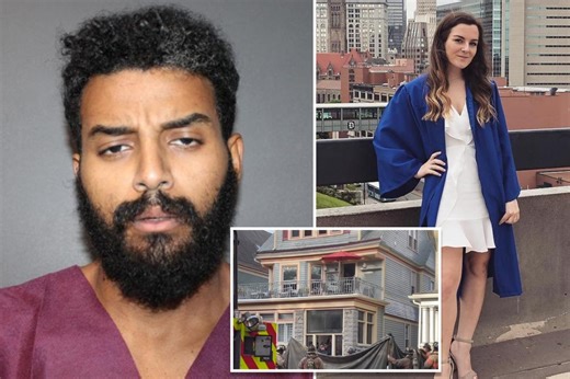 College financial aid advisor allegedly strangled girlfriend, set fire to upstate NY home while she and their 4-day-old son were inside