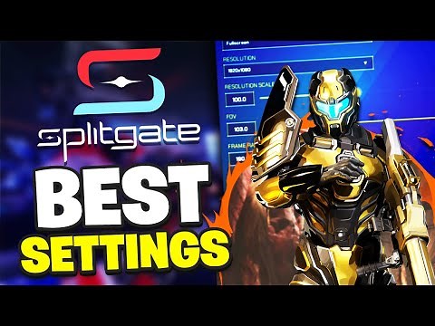 Splitgate FPS BOOST Guide - *SECRET* SETTINGS for higher FPS & Visibility! (Splitgate Best Settings)